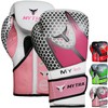 Mytra Fusion MY TECH Boxing Gloves Synthetic Leather SL1 (Pink,