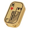 Slider Stress Relief Toy Triple Layered Portable Magnetic Push Clicker