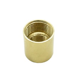 Reducer Sleeve M13 x 1 / M10 x 1 d.15 x 16 mm Connection Sleeve Brass Tube Blank Raw Thread Pack of 2
