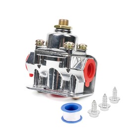 BARTOO Upgrade Fuel Pressure Regulator Carburetor Parts, 4 1/2 to 9 PSI, 3/8in NPT, 12-803