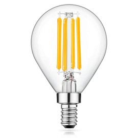 GGOYING E12 LED Candelabra Light Bulb, G45 3V Low Volt Dimmable Bulb, 2700K Warm White