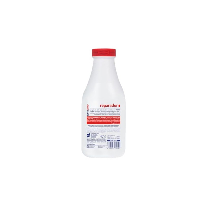 Lactovit Lactourea Gel de Baño Reparador para Piel Seca 500