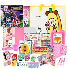 Stationery Set 26 Types for school, office and desk organization, writing planning or paper accessory, and Desk Supply, and, Option 1