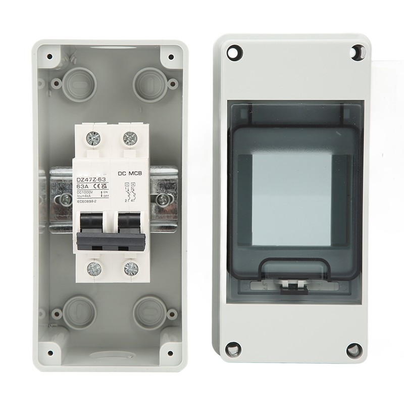 Circuit Breaker 2P 1000V DC 63A Isolation Switch with IP65