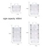 Webuyii Glass Storage Jars with Lids,Multi-Tier Stackable Containers Kitchen Food