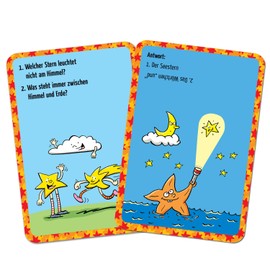 moses 30255 Cool Floppy Squeaks, 50 Cards with Funny Joke Questions for Children from 6 Years, Joke Collection for Young and Old, Colourful, S