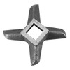 Cutting Blade， Steel Rust Resistant Professional Cross-Shaped Food Meat Grinder