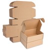 Corrugated Cardboard Shipping Boxes, 15x10x5cm Royal Mail Small Parcel Boxes,