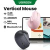 UGREEN Vertical Mouse Bluetooth 5.0 & 2.4G Wireless Ergonomic Mouse