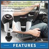 INFINAUTO 6 Speed Manual Gear Shifter Knob for VW Golf
