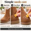 5-Pack Natural Rubber Shoe Erasers for Suede Cleaning – Compact