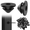 BLIKA 100 Pack Cable Railing Rubber Grommets for 1/8" 5/32"