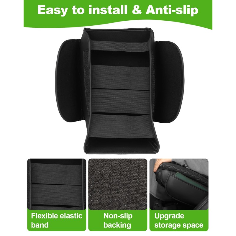TBHOO for Jeep Wrangler JK JKU 2011-2017 Center Console Cover