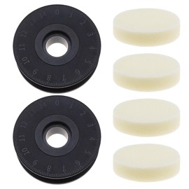 EMSea 2Pcs Bike Chain Keeper Holder with Sponge Rings Replacement for 1/8 inch Derailleurs 12mm Thru Axle Bicycle Chain Keep Tool for Bike Cleaning Transporting Lubing