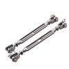 Heavy Duty Turnbuckle 5/16" x 11" Jaw & Jaw,304 Stainless