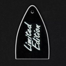 NA GUITAR TRUSS ROD COVER Engraved Paul Reed Smith PRS USA - LIMITED EDITION Black