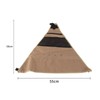 Camping Storage Bag Portable Triangle Oxford Cloth Tableware Hanging Organizer