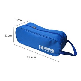 Waterproof Shoe Bags Case Portable Travel Sports Storage Tote View Window Black