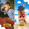 Protective Baby Sun Hat with UPF 50+ Protection Adjustable Infant