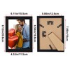 Giftgarden 5x7 Picture Frame Black 5 x 7 Photo Frames