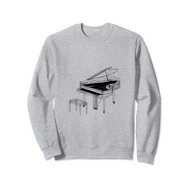 Wireframe Piano Sweatshirt