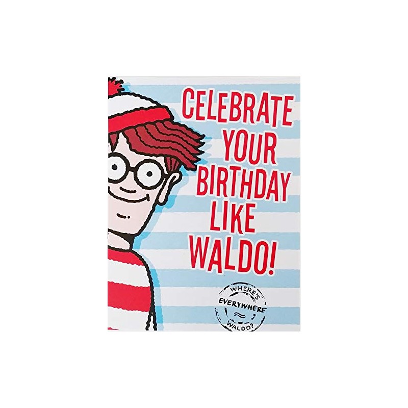 Celebrate Your Birthday Like Waldo Greeting Card - Get Lost