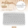 FINGERINSPIRE 11Yards/10m Silver Metallic Braid Trim by The Yard 10mm