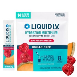 Liquid Multiplicador Hidratación Azúcar Melón Frambuesa Mezcla Bebida Polvo Electrolito Paquete Ser
