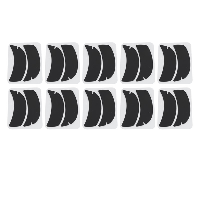 10 Pairs Eyelash Extension Under Eye Gel Pads Notch Flexible