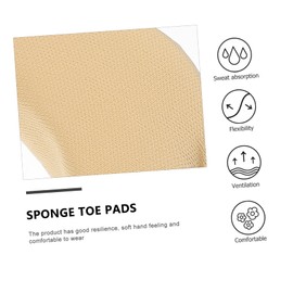 SAFIGLE 6pairs Thick Forefoot Sole Pads for High Heels Cushioned Inserts to Reduce Slipping and Color Black Options for Men and Women