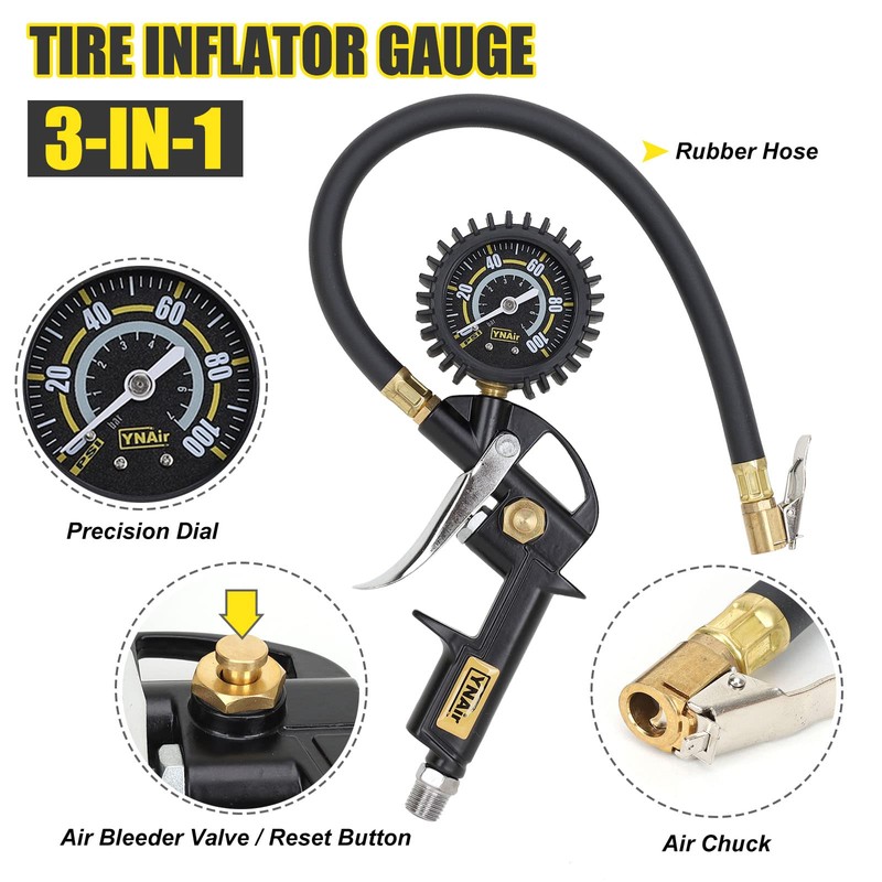 YNAir 18 Pieces Air Compressor Accessories kit, 1/4 in x