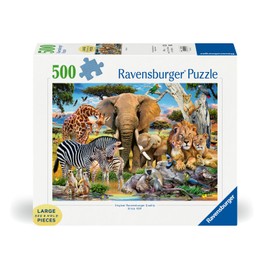Ravensburger Baby Love 500 Piece Jigsaw Puzzle | Large Format for Adults | Vibrant, Glare-Free, and Easy-to-Handle | Perfect Interlocking Fit | Promotes Family Bonding Time