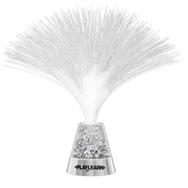 Playlearn 13” LED Fiber Optic Lamp - USB/Battery Powered –
