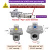 BurnTouch Gas Regulator 7010-5010 1/2 PSIG 1/2" NPT Natural Gas