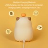 Cute Capybara Alarm Clock Night Light, for Kids and Adults,