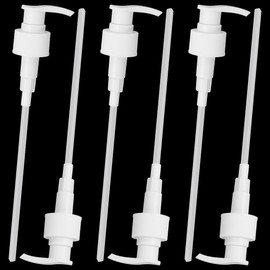 Pack of 6 PP5 Syrup Pump Compatible with Best Body Nutrition Vitaldrink Fruit Juices, Dosing Pump for Bottle Neck 2.8 cm 1000 ml Bottle, Replacement Syrup Pump Dispenser, Pump for Shampoos Shower Gels