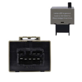 HUIQIAODS 8-Pin Turn Signal, LED Compatible with LED Turn Signals, High Fla Prevention, Turn Signal Relay / Speed Adjustment Included, Toyota General Purpose (8 Pin Speed Adjustment Relay)