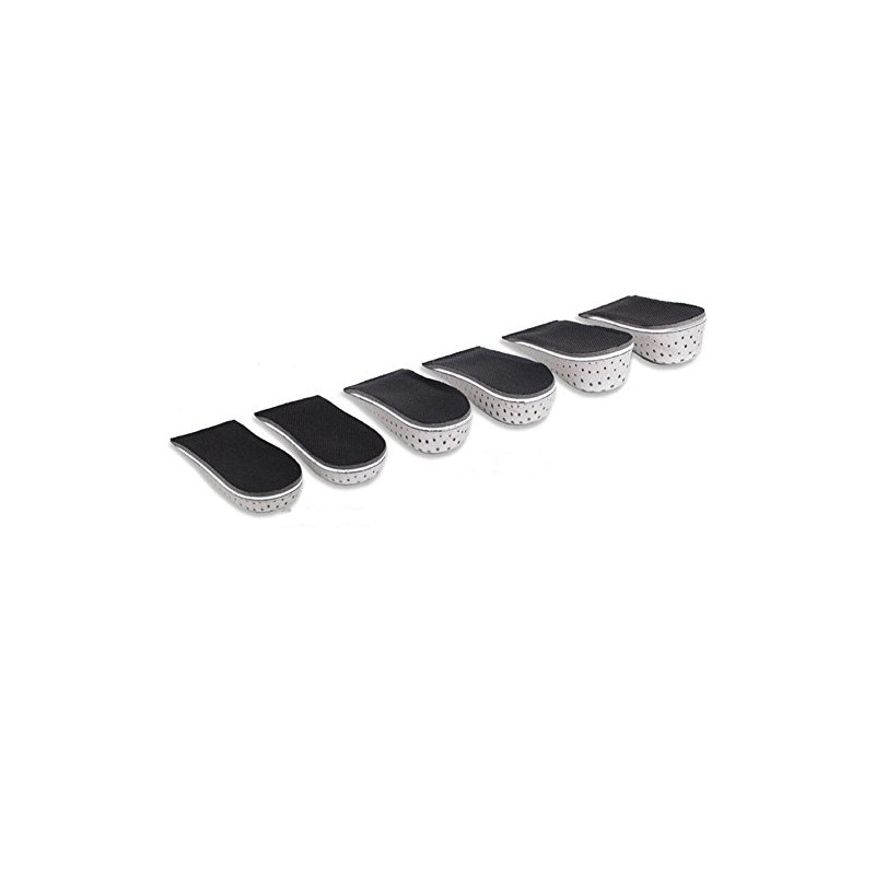 Traspirante Invisibile Aumenta Solette Solette Scarpe Pad tallone inserto solette,