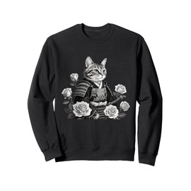 Samurai Cat Dragon Sweatshirt