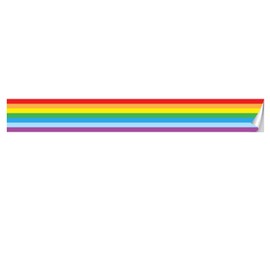 VisitRyl Wallpaper Border,Peel and Stick Rainbow for Children Room 3.93 in X 118 in