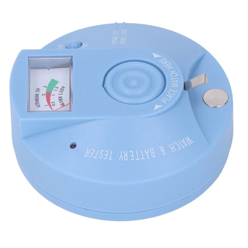 Watch Movement Tester Circular Watch Detection Repair Tool Button Battery