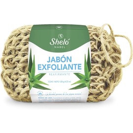 Jabón Exfoliante Reafirmante 120grs limpieza profunda exfoliante sheló nabel