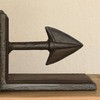 HomArt Arrow Cast Iron Bookends