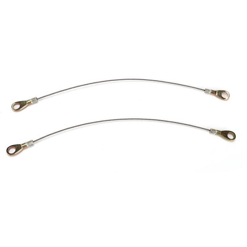 Qiilu Tailgate Cable, 2PCS Liftgate Tailgate Hatch Lock Cable 53045‑1065