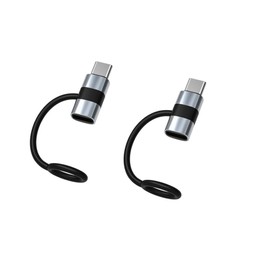 YFFSFDC Lightning to Type C Converter Adapter, Set of 2, Type C to Lightning Conversion Adapter, 60W, PD Rapid Charging, Fast Data Transfer, USB C Phone Conversion Connector, Aluminum Alloy,