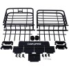 64in Rooftop Cargo Carrier Basket Motoring Roof Rack Top Mount