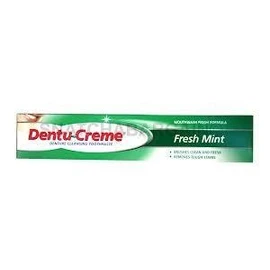 Dentu Creme Denture Cleansing Toothpaste Fresh Mint 75ml by Dentu Creme