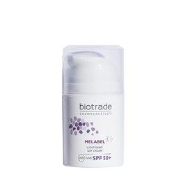 Melabel Brightening Day Cream with SPF 50+ 50 ml Brightens Dark Spots on the Skin Balances the Skin Tone with Phytic Acid Gentle Hydration from Biotrade