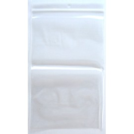 100-5" x 8" Clear 2 mil Reclosable Zipper Plastic Poly Bags Baggies