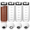 4Pcs 10 oz Large Salt & Pepper Shakers